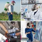 MASKA LAKIERNICZA PEŁNA PEŁNOTWARZOWA CHEMICZNA PRZECIW GAZOWA TYPu 3M 6800 - obrazek 11