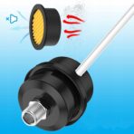 FILTR POWIETRZA 3/8 METALOWY SOLIDNY DO KOMPRESORA SPRĘŻARKI 16MM - obrazek 3