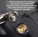 PISTOLET HVLP LAKIERNICZY DO MALOWANIA 2X DYSZA 1,0 1,3mm PRO-S PREMIUM - obrazek 11