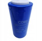Kondensator rozruchowy silnika z kablem STARTOWY 300uF 250VAC CD60 - obrazek 3