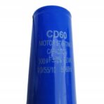 Kondensator rozruchowy silnika z kablem STARTOWY 300uF 250VAC CD60 - obrazek 2
