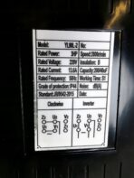 POMPA KOMPRESOR OLEJOWY SPRĘŻARKA 2TŁOKI 430L/min z SILNIKIEM 220V 2,5kW 9B - obrazek 10