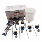 PISTOLET LAKIERNICZY NATRYSKOWY HVLP CYKLON 600ml 4X DYSZA 1.3 1.4 1.7 2.0n - obrazek 14