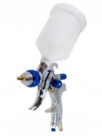 PISTOLET LAKIERNICZY NATRYSKOWY HVLP CYKLON 600ml 4X DYSZA 1.3 1.4 1.7 2.0n - obrazek 4